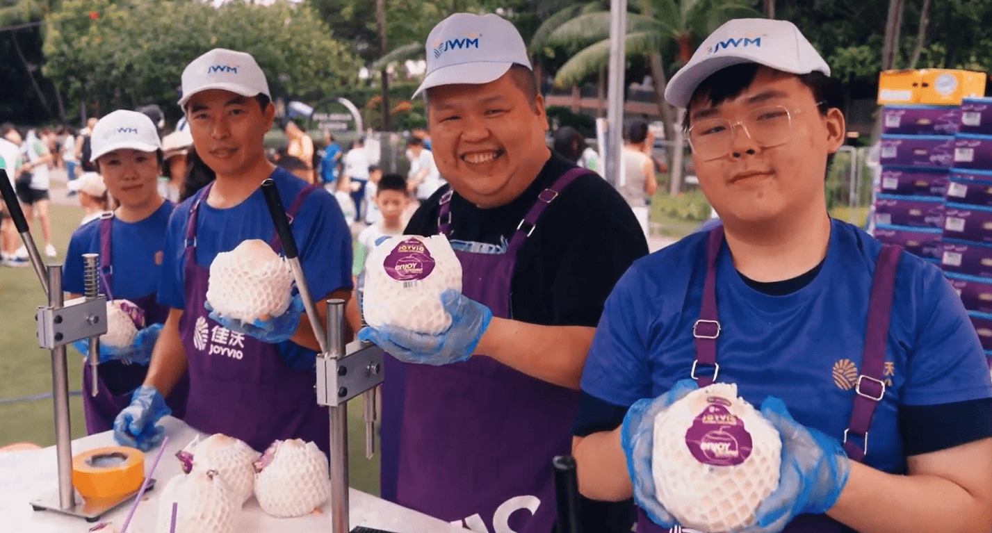 Joyvio Coconut Product Sampling at Event