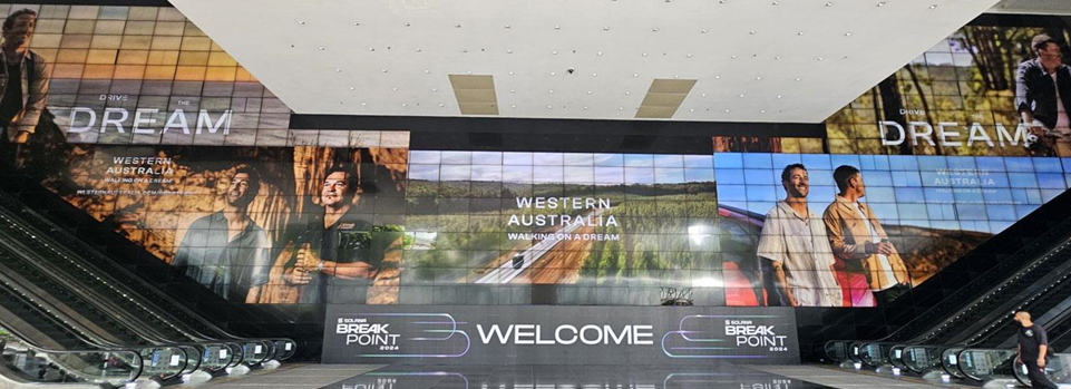 Western Australia Breakpoint Conference Display