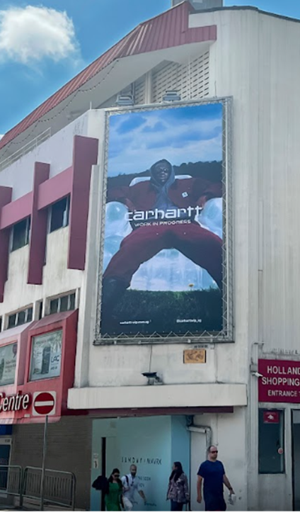 Carhartt Work in Progress Billboard Holland Village